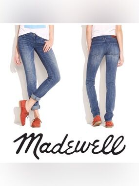 MADEWELL Rail Straight Jeans in Eastern Wash